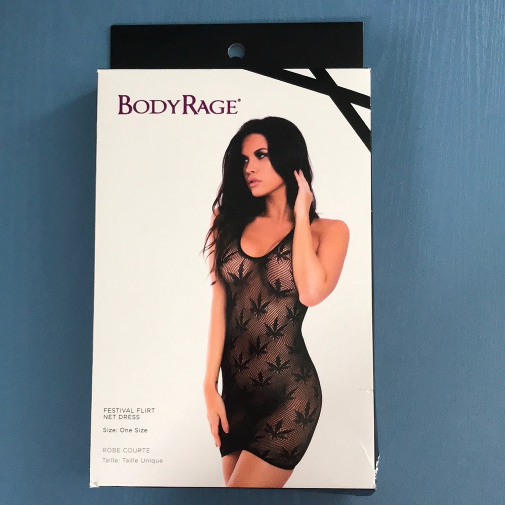 Body Rage Festival Flirt Net dress. One size. 90lbs - 155lbs fits for.